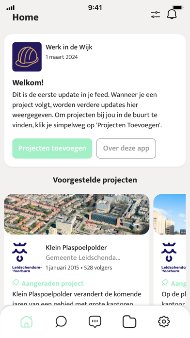 Werk in de Wijk Screenshot