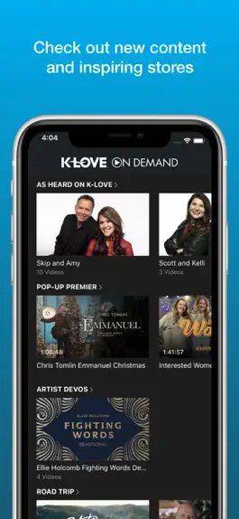 Game screenshot K-LOVE On Demand hack