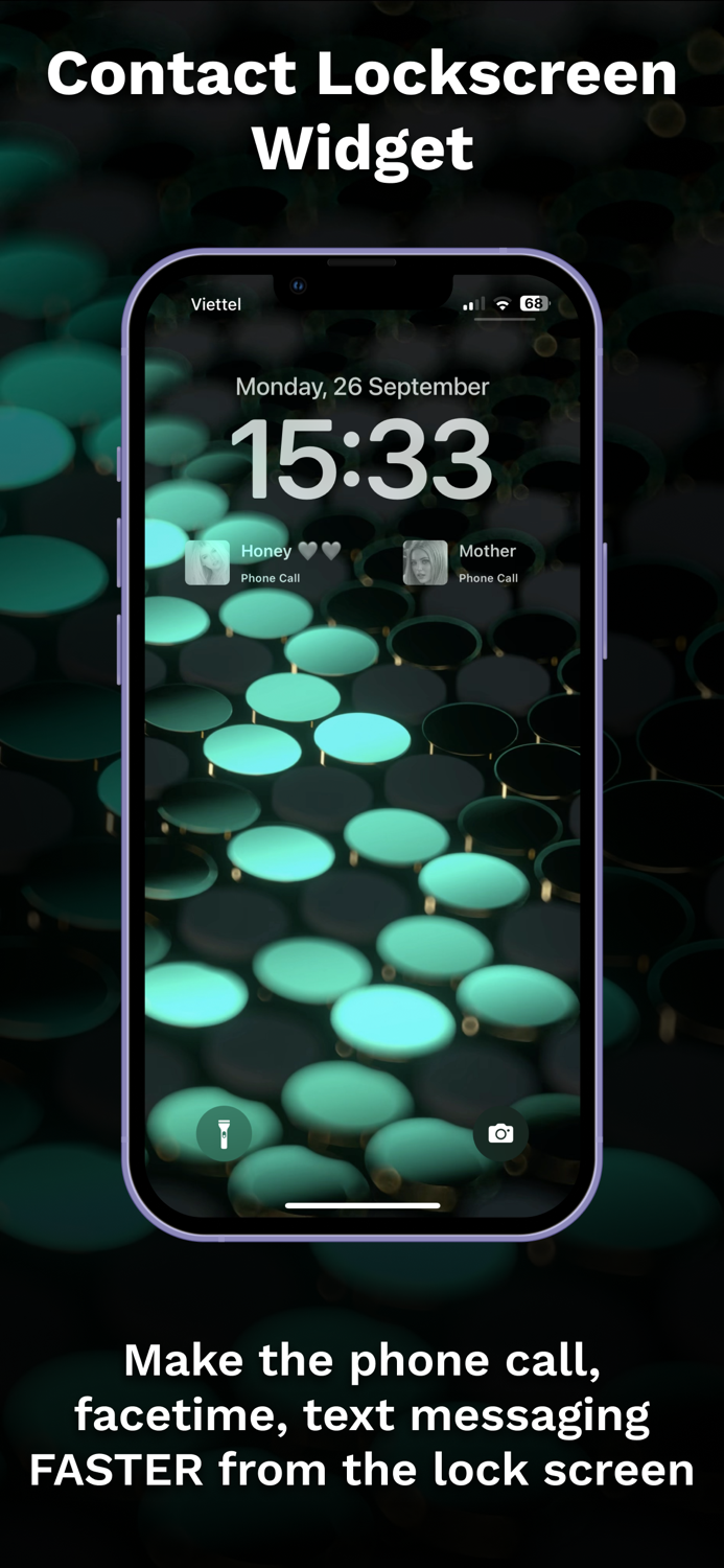 Contact Lockscreen Widget Pro