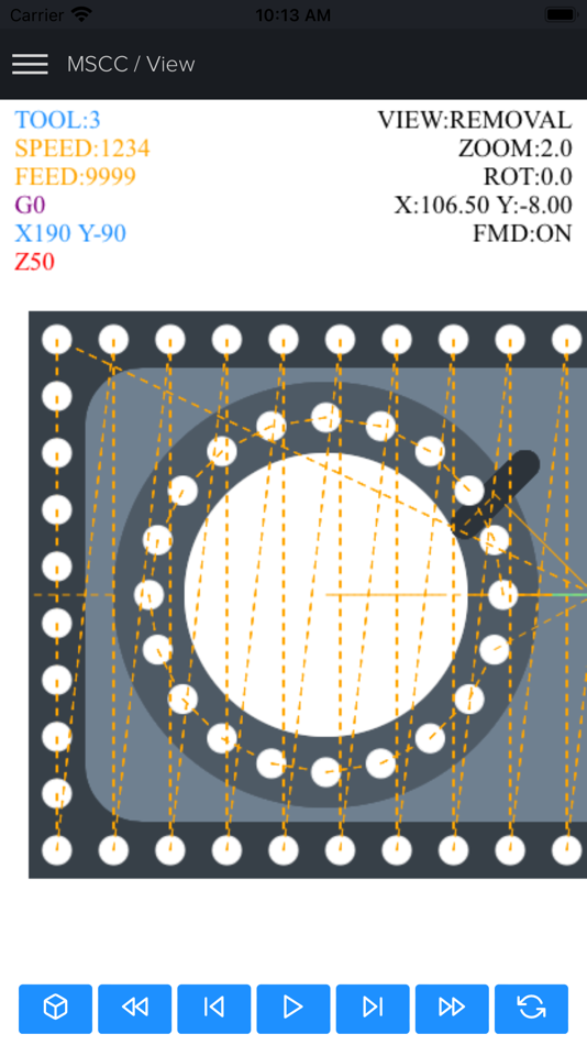 #1. Macro Simulator CNC Conv (iOS) بواسطة: Ekaterina Filimonova