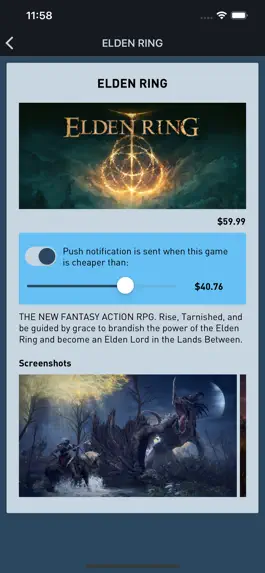 Game screenshot Games On Sale Finder apk