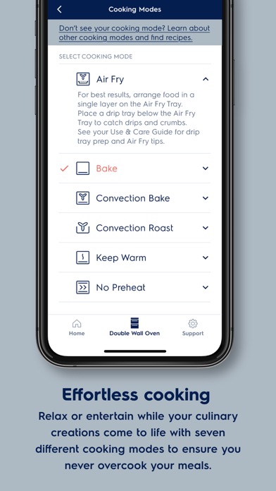 Electrolux Oven Screenshot