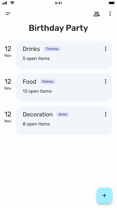 Need - Grocery & Shopping List Screenshot