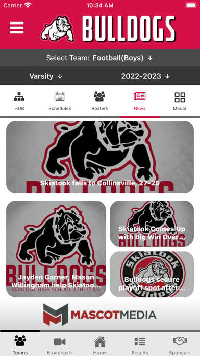 Skiatook Bulldogs Athletics Screenshot