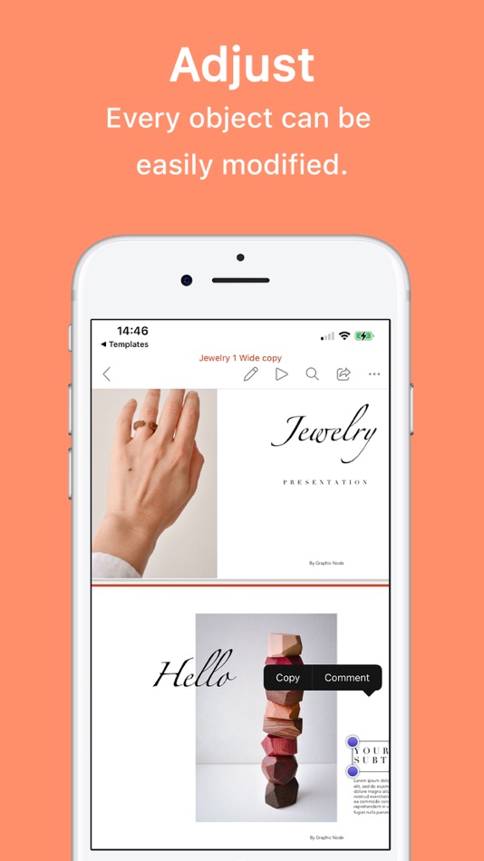#3. Themes for Powerpoint - DesiGN (macOS) By: Graphic Node