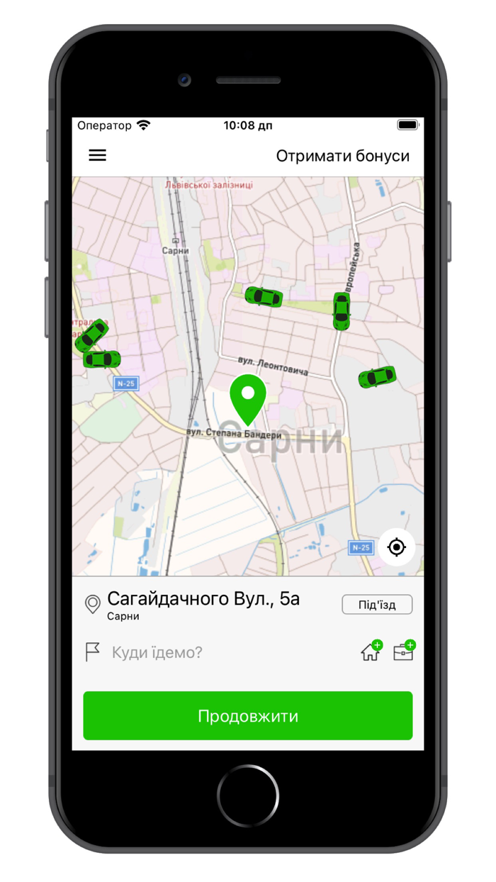 Таксі експрес Сарни 591