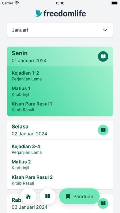freedomlife - Indonesian Bible Screenshot