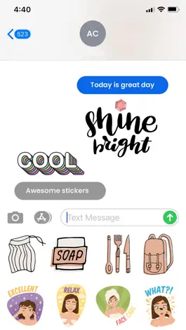 Game screenshot Good Vibes Stickers hack