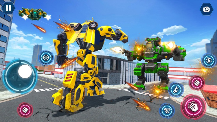 Robot War Super Hero Games 3D