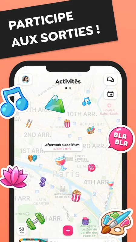 Knockk : Des sorties, des amis screenshot 2 of 7