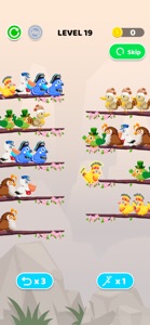 Color Bird Sort - Puzzle Game screenshot #4 for iPhone