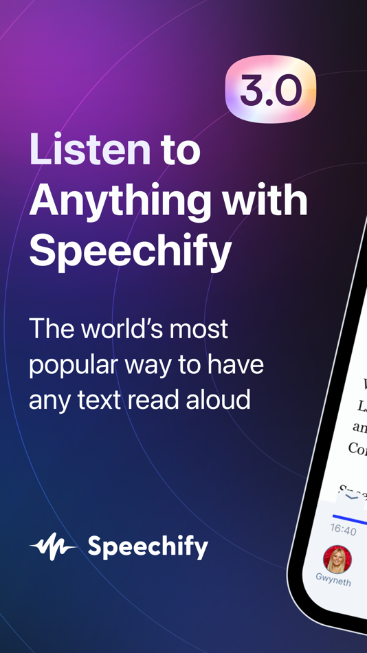 Speechify Text to Speech Audio - 3.1.0 - (iOS)