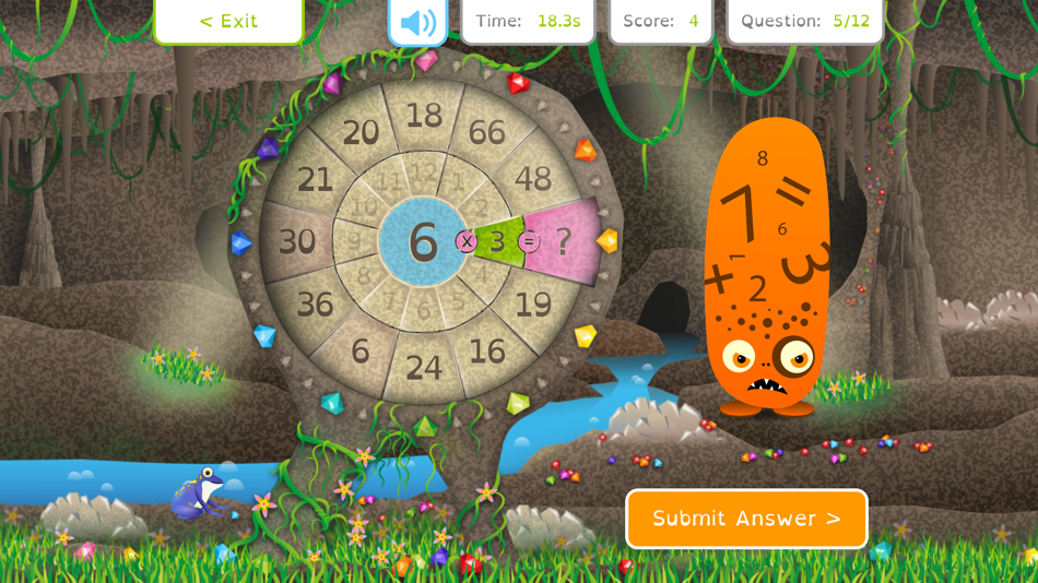 #3. Squeebles Times Tables Connect (iOS) 由: KeyStageFun