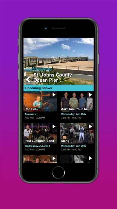 St Augustine Live Music Screenshot
