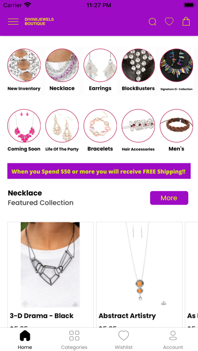Divine Jewels Boutique Screenshot