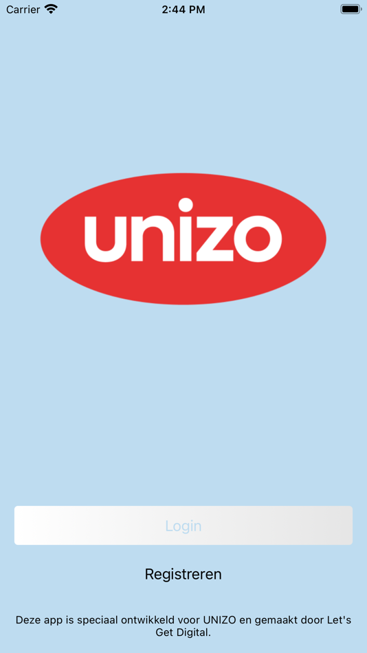 #1. UNIZO Events (iOS) 由: Unie van Zelfstandige Ondernemers