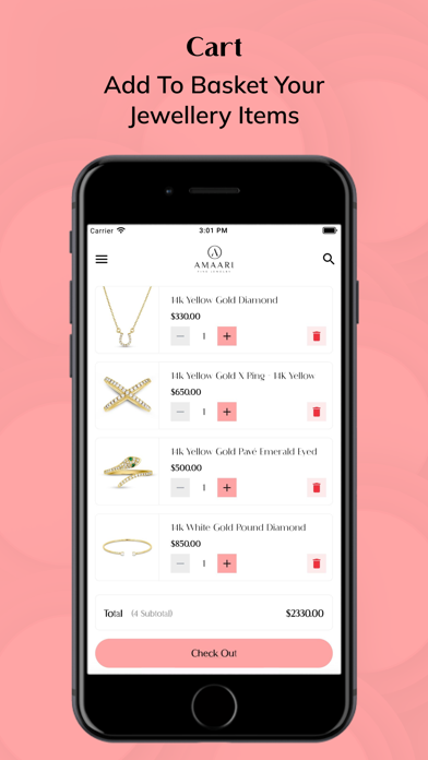 Amaari Fine Jewelry Screenshot