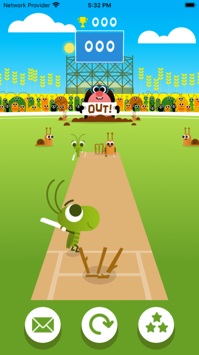 Doodle Cricket - Cricket Game Screenshot