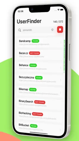 Game screenshot UserFinder hack