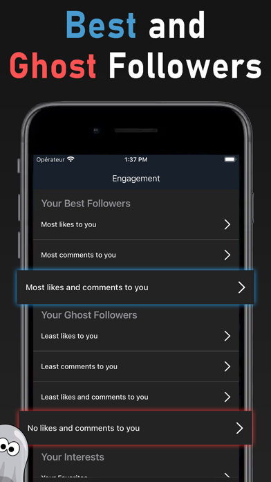 Followers Tracker Insightify Screenshot