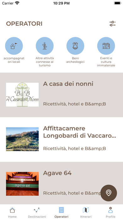 Associazione Patrimoni del Sud Screenshot