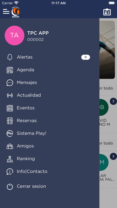 Padel Center Mayor Screenshot