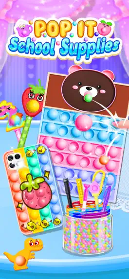 Game screenshot Pop It School Supplies mod apk