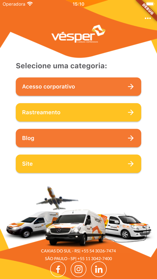 #3. Vésper Cargas (iOS) 由: Brudam - Softwares que entregam eficiência