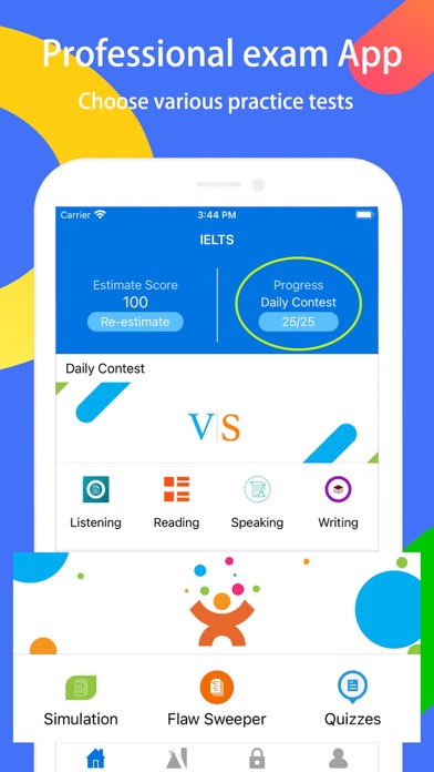 IELTS Prep & Test Screenshot