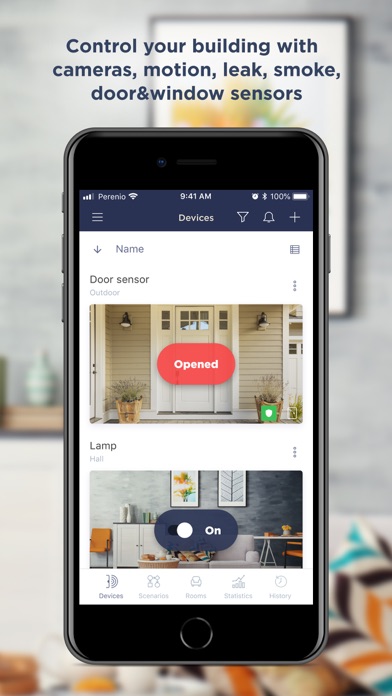 Perenio: Smart Home and Office Screenshot