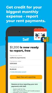 impact credit scores - self iphone screenshot 2