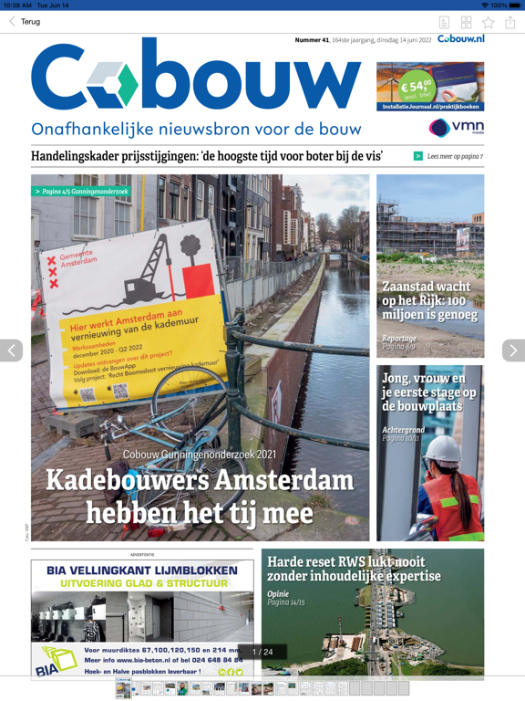 Cobouw nieuws en Bouwberichten screenshot 4