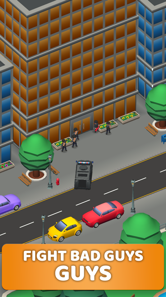 #6. Idle SWAT Academy Tycoon (iOS) Podle: IsCool Entertainment