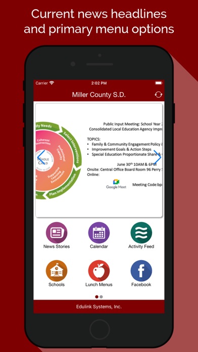 Miller County School District Screenshot