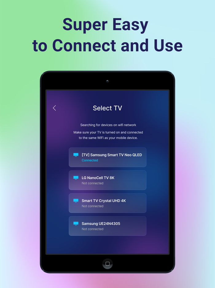 Smart TV Remote Control and Cast