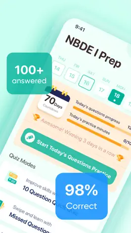 Game screenshot NBDE I & II Exam Prep 2023 apk