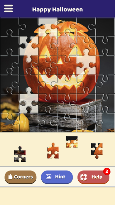 Happy Halloween Jigsaw Puzzle Screenshot