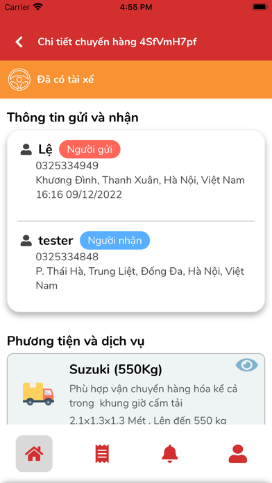 Tài xế Thành Hưng Screenshot