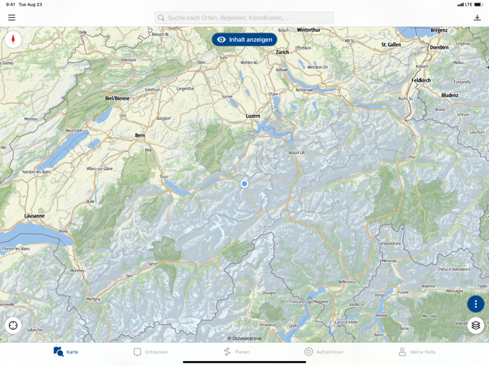 Tourenplaner SCHWEIZ