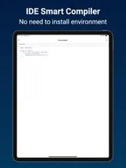 code runner - compile ide code ipad resimleri 2