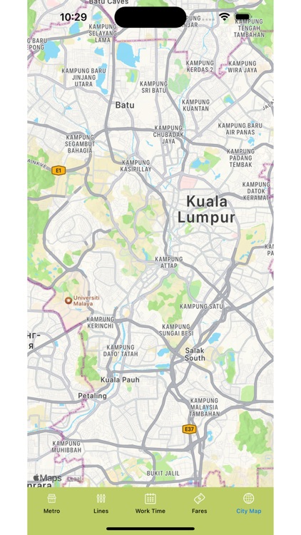 Kuala Lumpur Subway Map screenshot-3