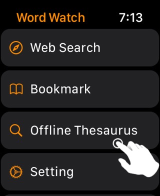 Word Watch - Wrist Dictionaryのおすすめ画像1