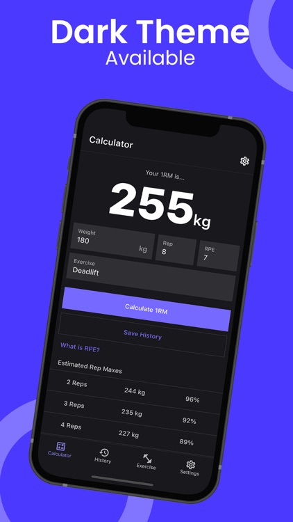 1RM Calculator screenshot-4