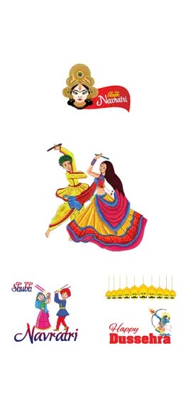 Game screenshot Navratri & Dassehra Stickers mod apk