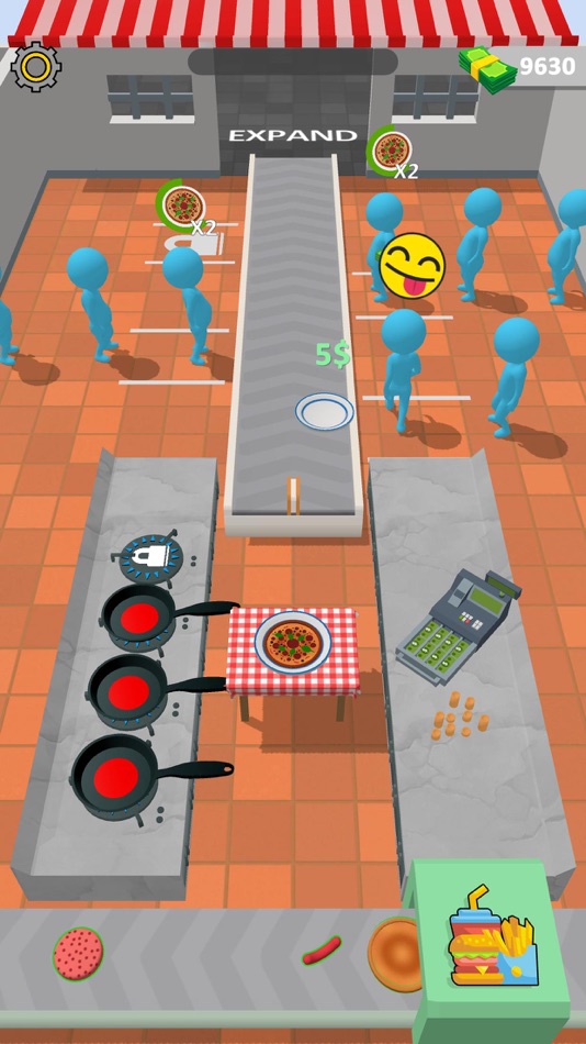 #4. My Restaurant 3D (iOS) โดย: semih anıl
