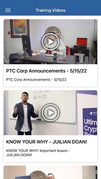 PTC Marketing Screenshot