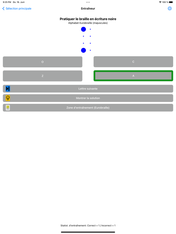Screenshot #6 pour Braille Trainer