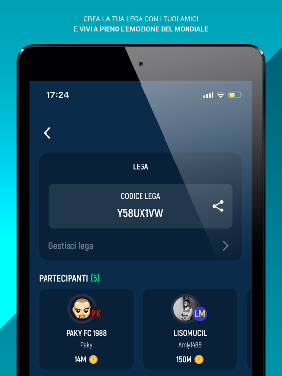 FantaMaster Mundial iPad screenshot 4 - Sports app