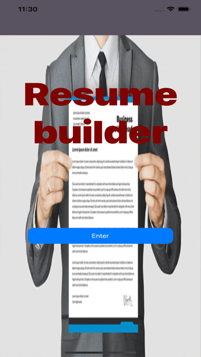 Vitae Resume Templates Screenshot