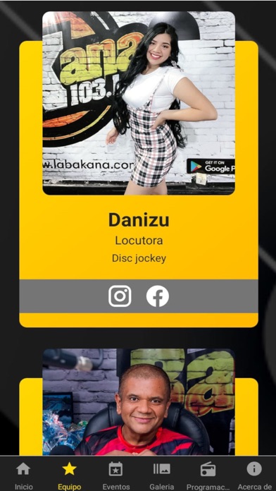 La Bakana 103.1 FM Screenshot